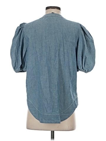 Lauren by Ralph Lauren Short Sleeve Blouse (view 2)