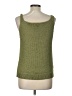 Ann Taylor LOFT 100% Polyester Green Sweater Vest Size L - photo 2