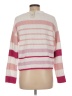 Francesca's 100% Polyester Stripes Pink Pullover Sweater Size M - photo 2
