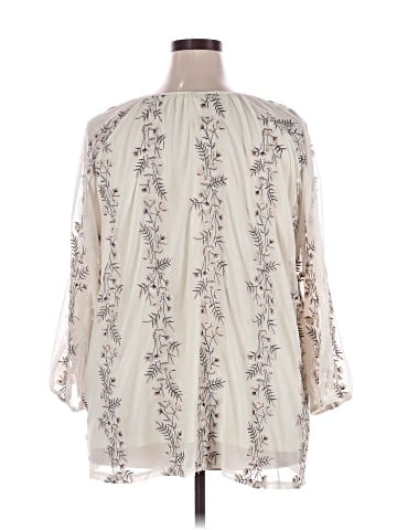 Skye's The Limit 3/4 Sleeve Blouse (view 2)