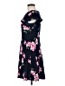 Jessica Howard Floral Blue Casual Dress Size 6 (petite) - photo 5
