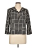St. John Graphic Black Jacket Size 10 - photo 1