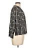 St. John Graphic Black Jacket Size 10 - photo 4