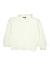 In Design 100% Acrylic Ivory Cardigan Size 7 - 8 - photo 1