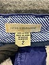 Jachs Girlfriend 100% Cotton Solid Blue Shorts Size 2 - photo 3
