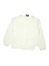 In Design 100% Acrylic Ivory Cardigan Size 7 - 8 - photo 2