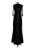 St. John 100% Silk Black Cocktail Dress Size 2 - photo 2
