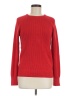 Halston 100% Cotton Red Pullover Sweater Size M - photo 1