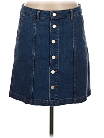 Ann Taylor Denim Skirt (view 1)