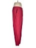 J.Jill 100% Rayon Solid Red Casual Pants Size Med Petite - photo 4