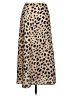 Aqua Animal Print Tan Casual Skirt Size S - photo 2