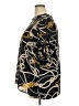 Gibson 100% Polyester Animal Print Black 3/4 Sleeve Blouse Size 3X - photo 5