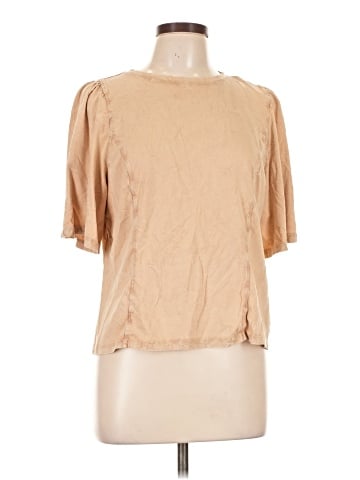 a.n.a. A New Approach Short Sleeve Blouse (view 1)