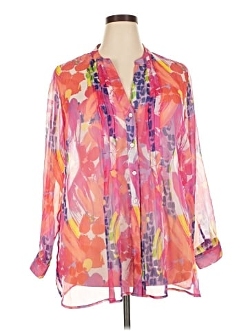 Soft Surroundings 3/4 Sleeve Blouse (view 1)