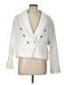 Nine West 100% Polyester White Blazer Size L - photo 1
