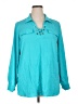 Calvin Klein Teal Long Sleeve Polo Size XL (estimated) - photo 1