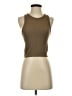Stradivarius Brown Tank Top Size S - photo 1