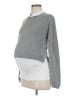 Seraphine Gray Pullover Sweater Size 6 Maternity - photo 1