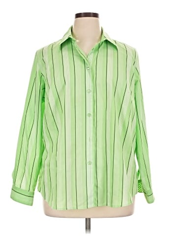 Foxcroft Long Sleeve Blouse (view 1)