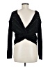 Miracle Chevron-herringbone Black Pullover Sweater Size MedEstimated - photo 2