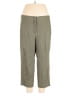 Anne Klein Solid Green Khakis Size 10 - photo 1