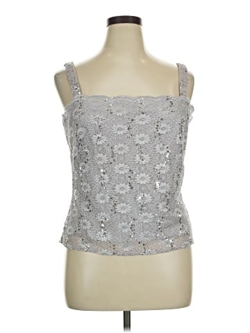 Alex Evenings Sleeveless Top (view 1)