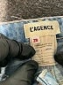 L'Agence 100% Cotton Blue Jeans Size 28 waist - photo 7