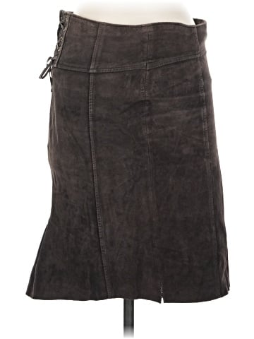 Marciano Leather Skirt (view 1)