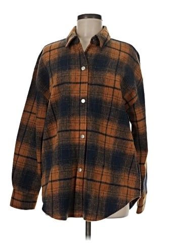 Steve Madden Long Sleeve Button-Down Shirt (view 1)