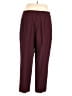 Talbots Solid Burgundy Dress Pants Size 10 - photo 2