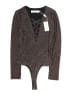 Astr Brown Bodysuit Size S - photo 1