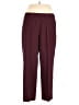 Talbots Solid Burgundy Dress Pants Size 10 - photo 1