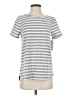 Pink Clover Gray Short Sleeve Top Size S - photo 1