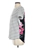 Pink Clover Gray Short Sleeve Top Size S - photo 5