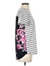 Pink Clover Gray Short Sleeve Top Size S - photo 4