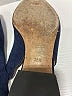Chloé 100% Suede Blue Flats Size EU 38 - photo 6