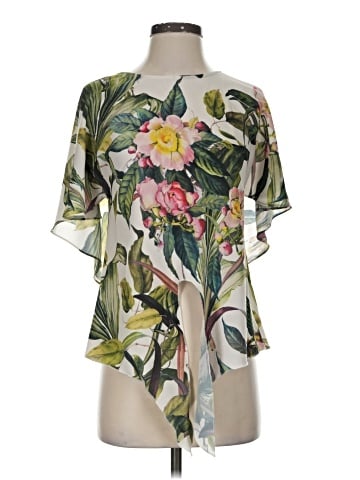 Alberto Makali Short Sleeve Blouse (view 1)