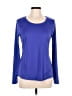 Gap Fit 100% Polyester Blue Long Sleeve T-Shirt Size M - photo 1