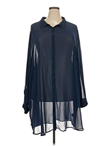 Torrid 3/4 Sleeve Blouse (view 1)