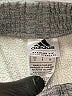 Adidas 100% Polyester Gray Track Pants Size 8 - photo 3