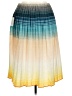 ELOQUII 100% Polyester Tie-dye Blue Casual Skirt Size 14 Plus - photo 2