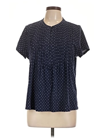 Lands' End Short Sleeve Blouse (view 1)