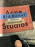 Blå Konst Acne Studios Black Blue Jeans Size 29 waist - photo 7