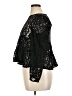 Zara 100% Polyester Black Long Sleeve Blouse Size XL - photo 5