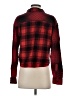 Express Plaid Red Long Sleeve Button-Down Shirt Size XS - photo 2