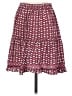 Max Studio 100% Rayon Print Burgundy Casual Skirt Size XS - photo 2