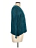 Te Verde Teal Long Sleeve Blouse Size L - photo 4