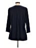 H By Halston Blue 3/4 Sleeve Top Size L - photo 2