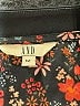And 100% Polyester Floral Black Jacket Size 12 - photo 6