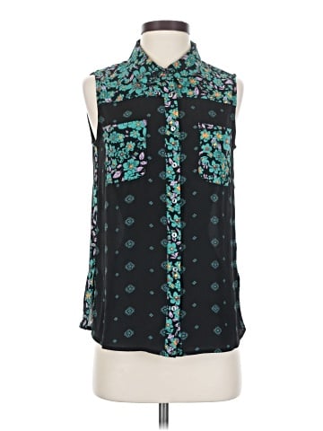 Skies Are Blue Sleeveless Blouse (view 1)
